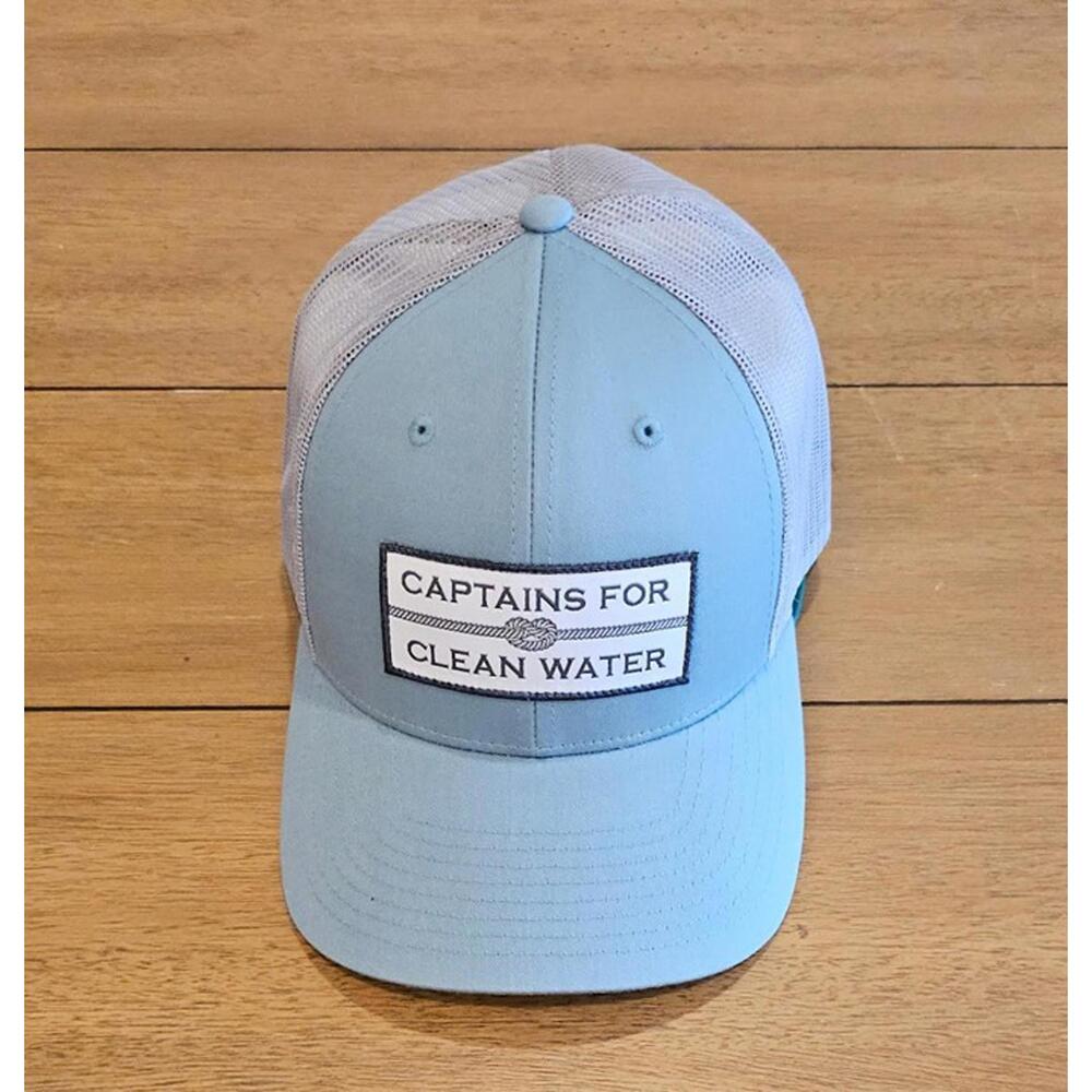 Captains For Clean Water Trucker Hat Snap Back OSFM